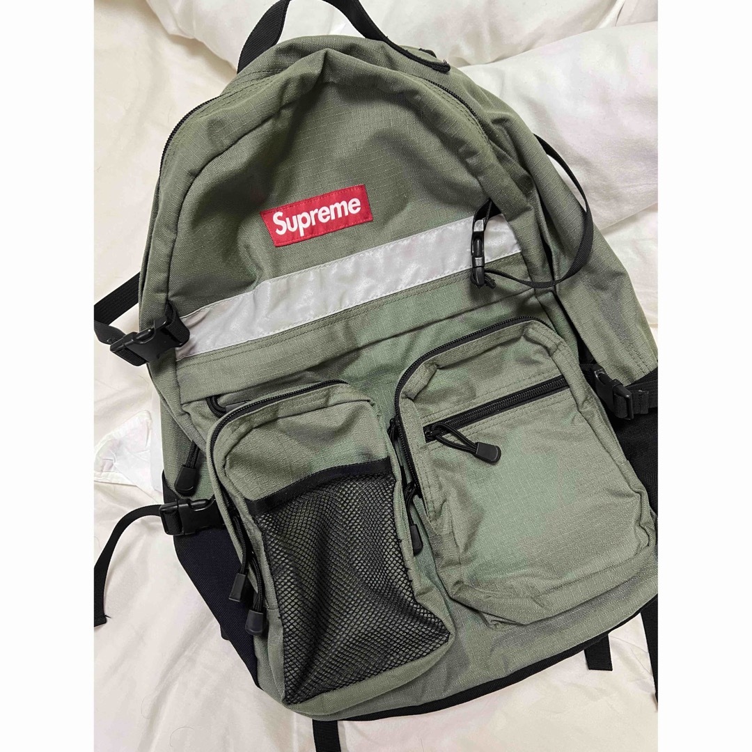 [希少] Supreme 14FW Backpack Khaki