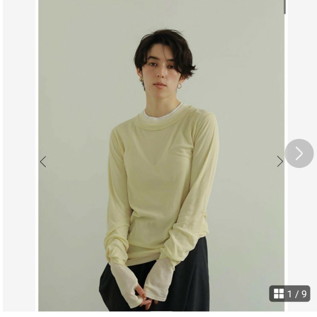 ETRE TOKYO - 【新品・未使用】ETRE TOKYO レイヤードセットロンTの