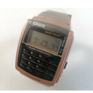 カシオ(CASIO)のカシオ データバンク　CASIO DATABANK CA506C　ブラウン　新品(腕時計(デジタル))