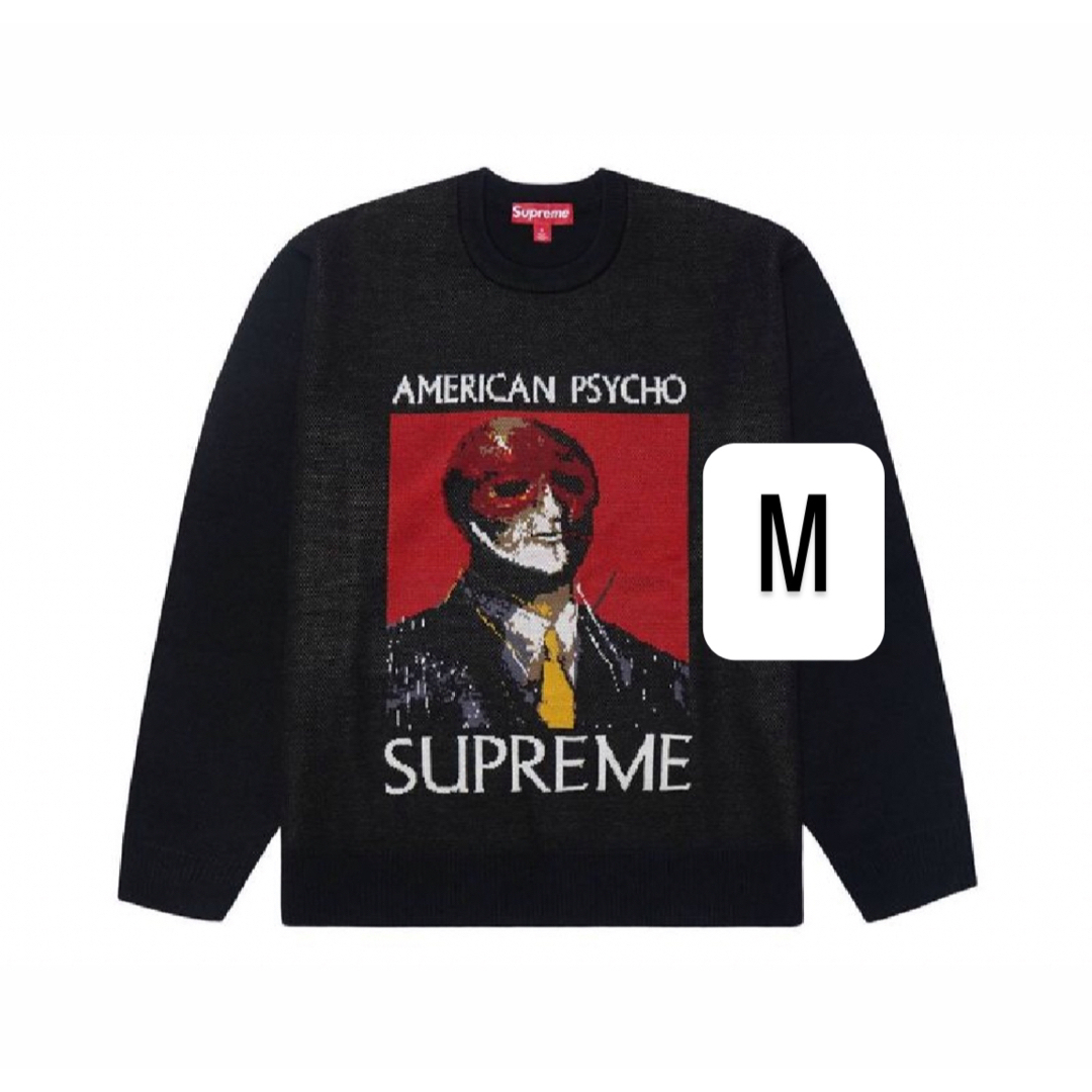 Supreme American Psycho Sweater "Black"メンズ