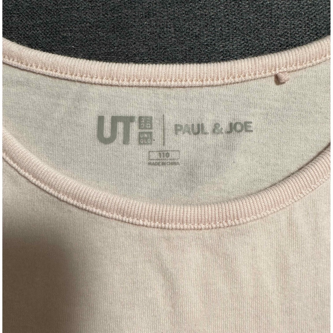 UNIQLO(ユニクロ)のPAUL&JOE✖️ユニクロ　Tシャツ キッズ/ベビー/マタニティのキッズ服女の子用(90cm~)(Tシャツ/カットソー)の商品写真