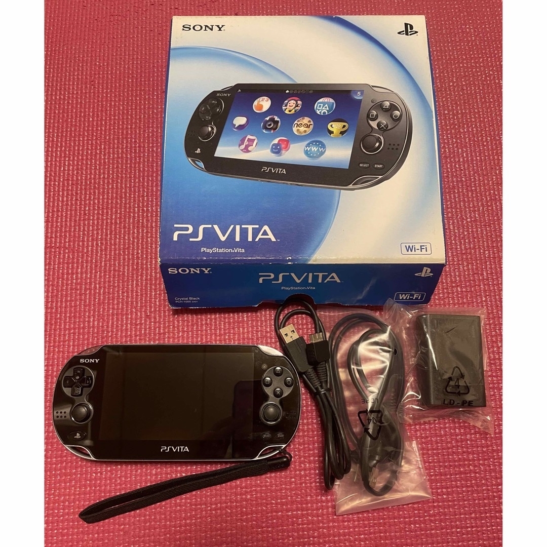 ネット直販 psvita 充電コード メモリーカード付き - テレビゲーム