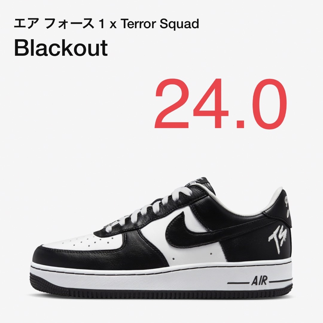 TERROR SQUAD × NIKE AIR FORCE 1 24.0cm-