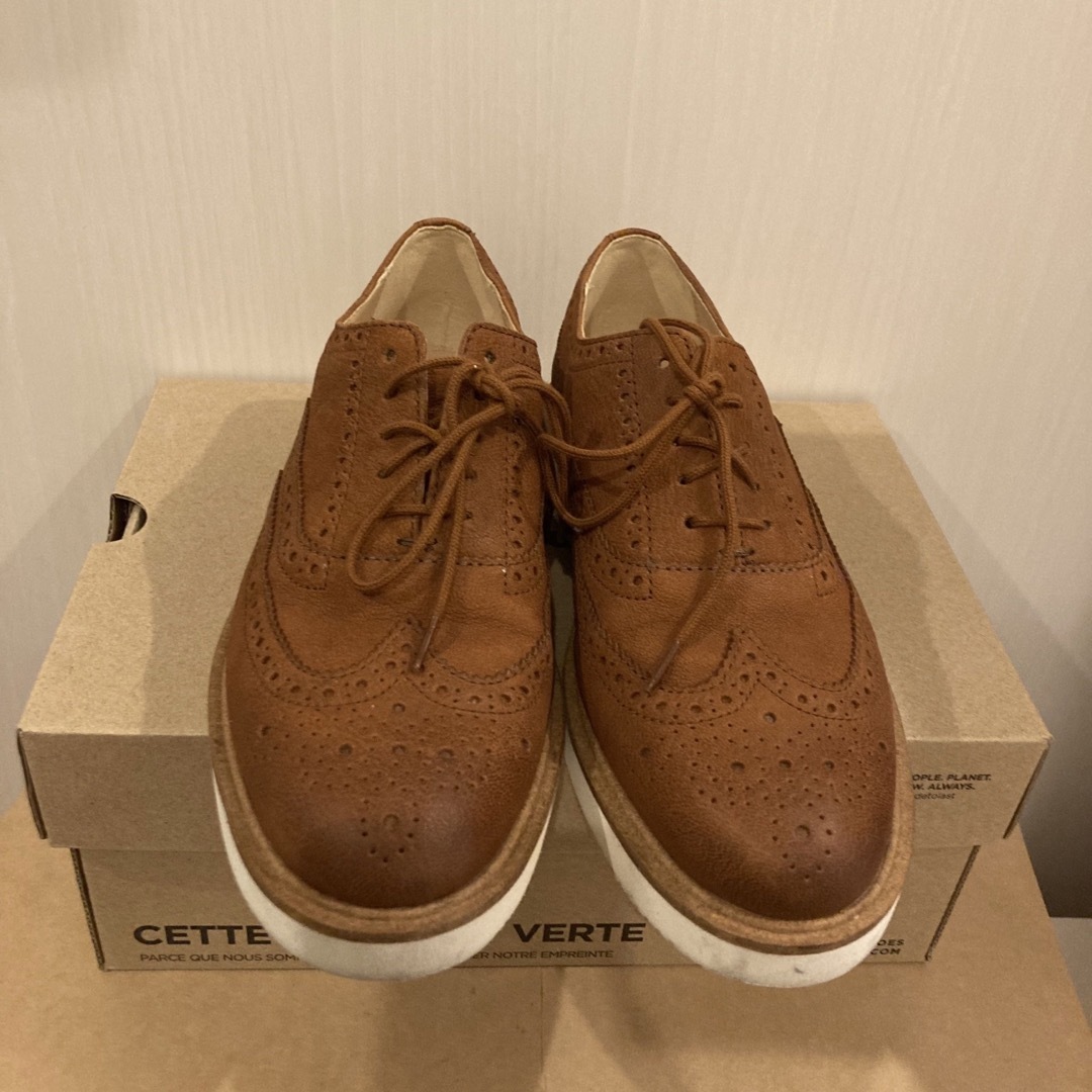 Clarks(クラークス)のClarks◆美品◆Baille Brogueレースアップシューズ25cm レディースの靴/シューズ(ローファー/革靴)の商品写真