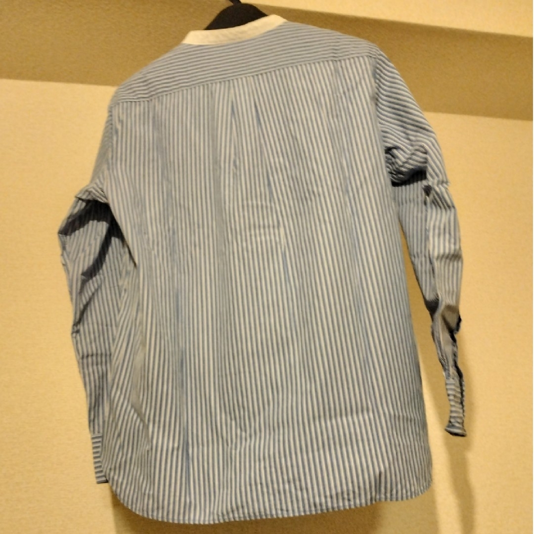MUJI (無印良品)(ムジルシリョウヒン)の無印良品　ブロードスタンドカラーシャツ レディースのトップス(シャツ/ブラウス(長袖/七分))の商品写真