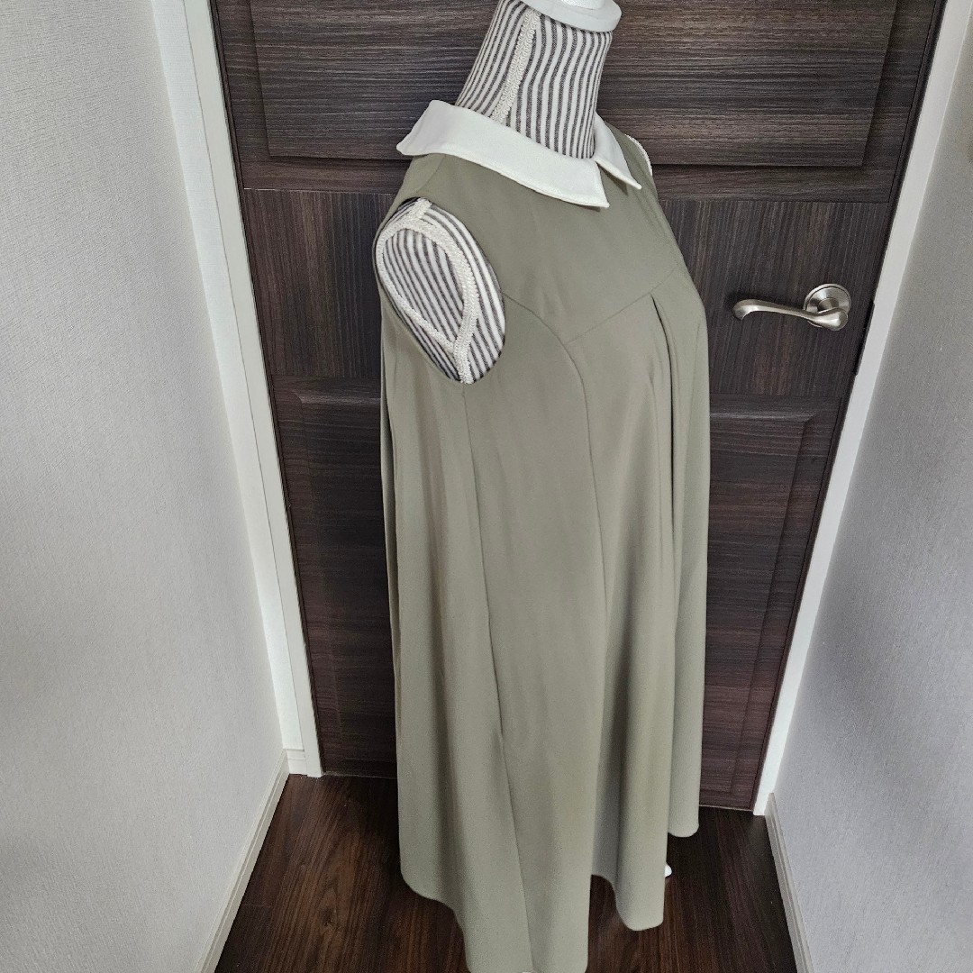 FOXEY - 美品♡ポンヌフ 2 クレアa 白襟 ビジュー襟 ワンピース