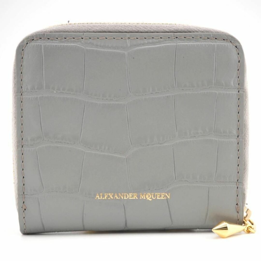【未使用品】アレキサンダーマックイーン/三つ折り財布