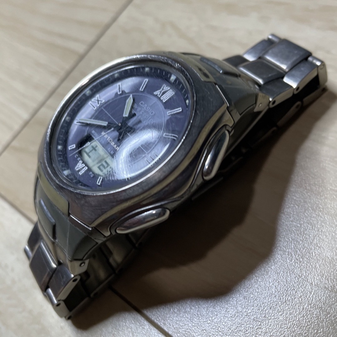 CASIO(カシオ)の【電波ソーラー】CASIO waveceptor TOUGH SORLAR 腕時 メンズの時計(腕時計(アナログ))の商品写真