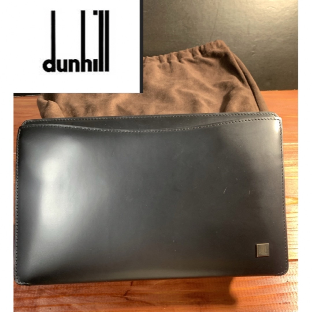 Dunhill(ダンヒル)のダンヒル　セカンドバック　レザー メンズのバッグ(セカンドバッグ/クラッチバッグ)の商品写真