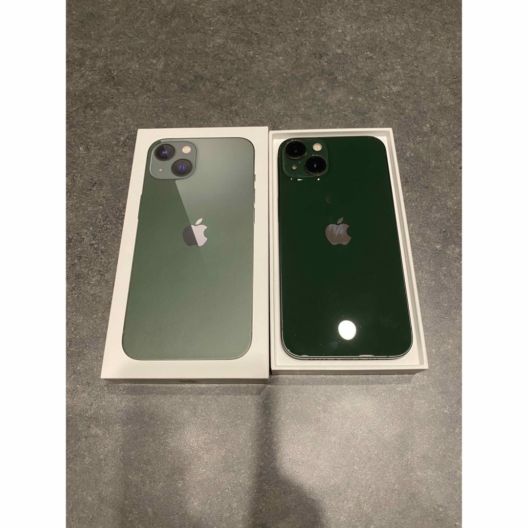 iPhone 13 グリーン 128 GB SIMフリー美品