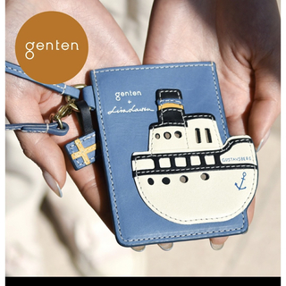 ゲンテン(genten)の新品genten × LISA LARSON  パスケース「グスタフスベリ号」(その他)