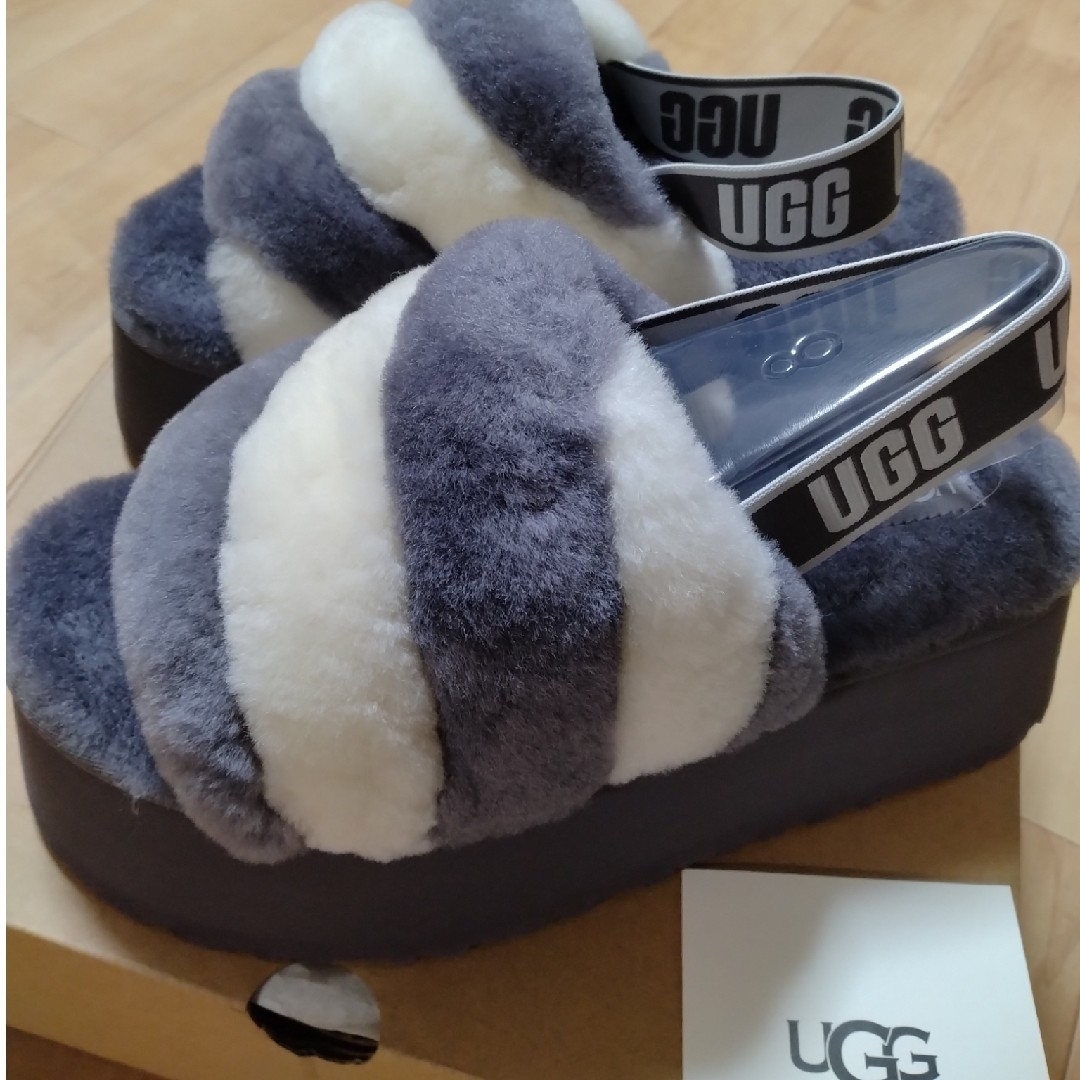 UGG - ugg 厚底ファーサンダル25cm【試し履きのみ】の通販 by ぷくぷく