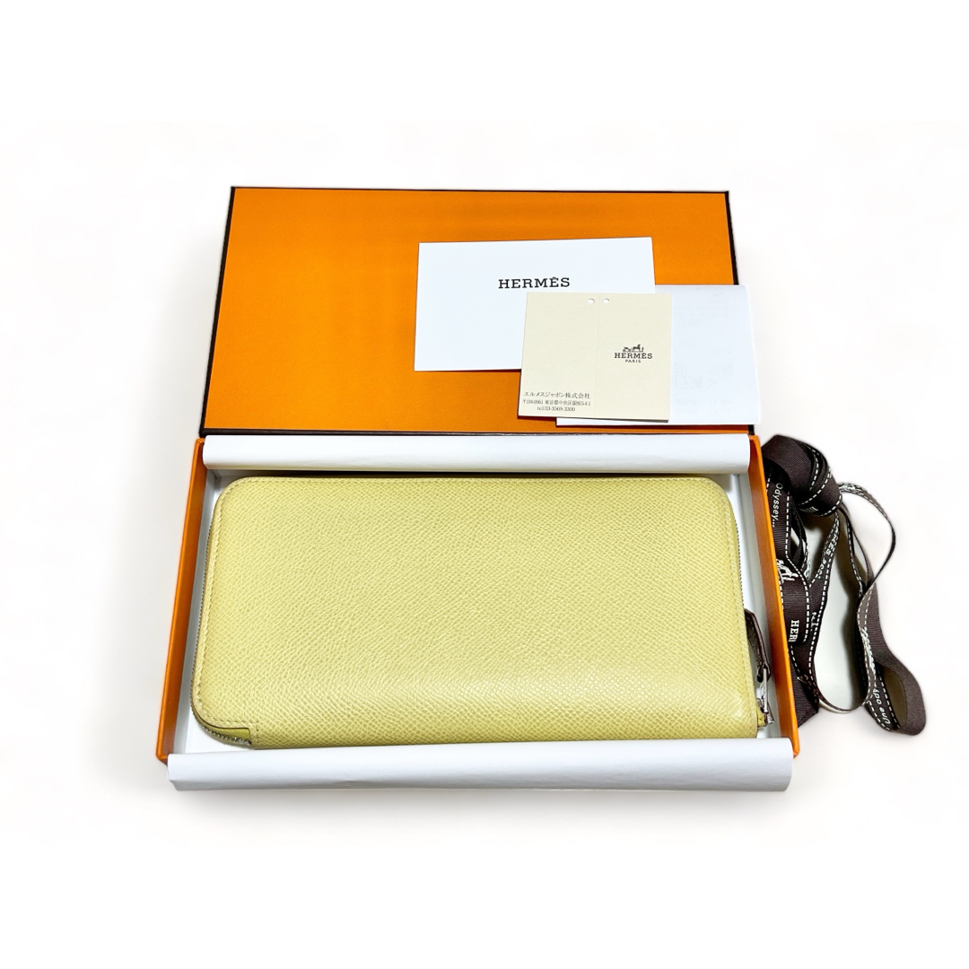 HERMES シルクイン ジョーヌップサン 長財布 - 長財布