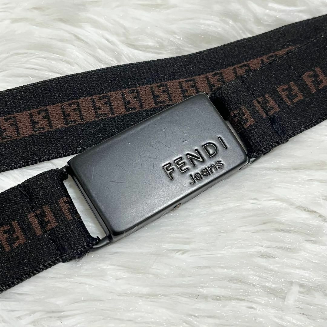 FENDI JEANSズッカ ウエストポーチ ボディバッグ FFロゴ ミニバッグ