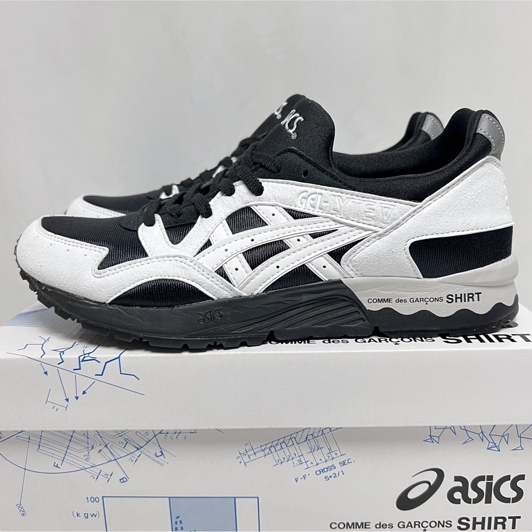 26.5 コムデギャルソン アシックス スニーカー GEL LYTE ゲルライト