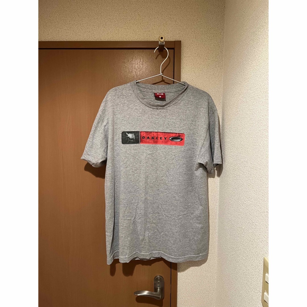 oakley archive オークリー 00s 赤タグ tシャツ tech袖丈18 - Tシャツ