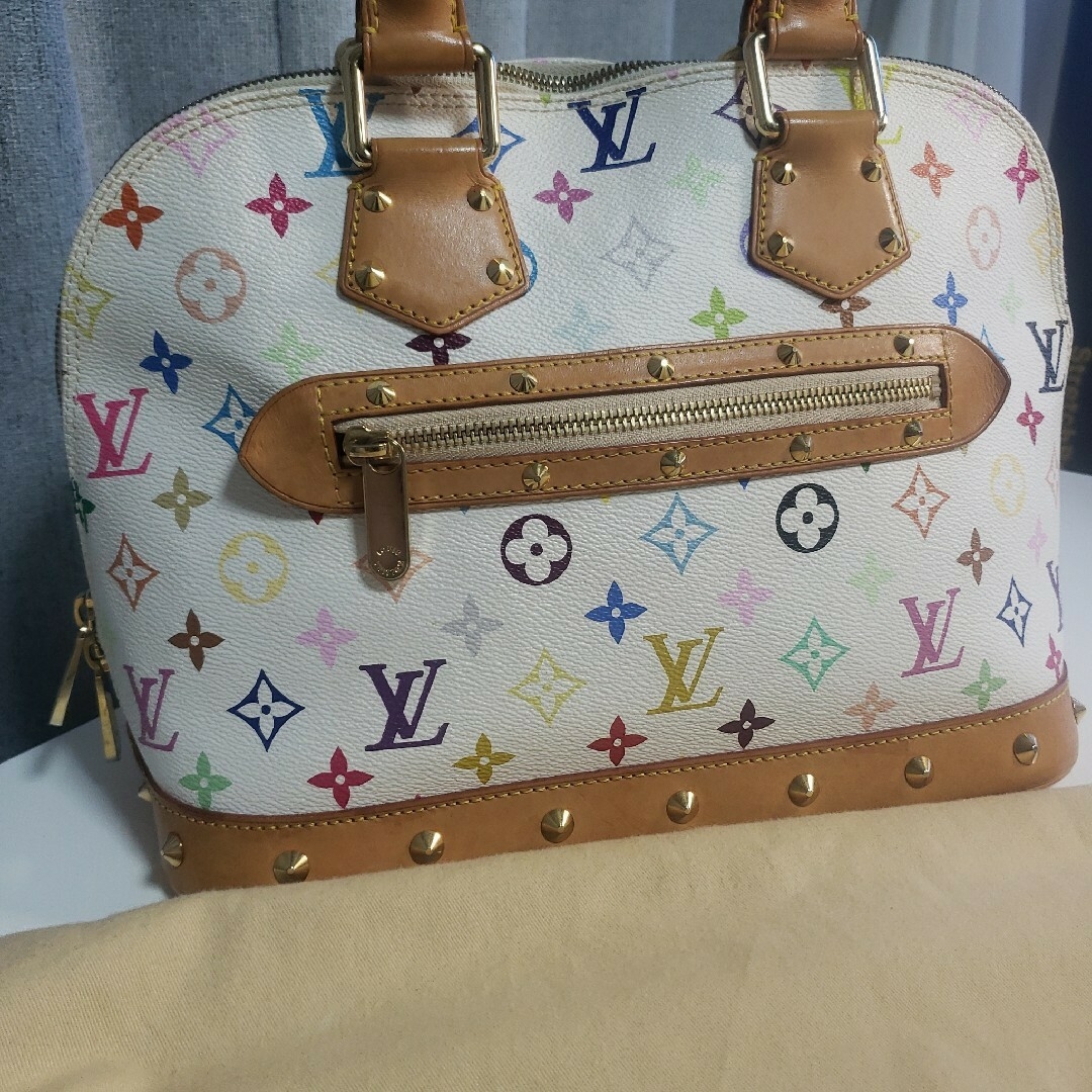 LOUIS VUITTON アルマ ハンドバッグ モノグラム マルチカラー