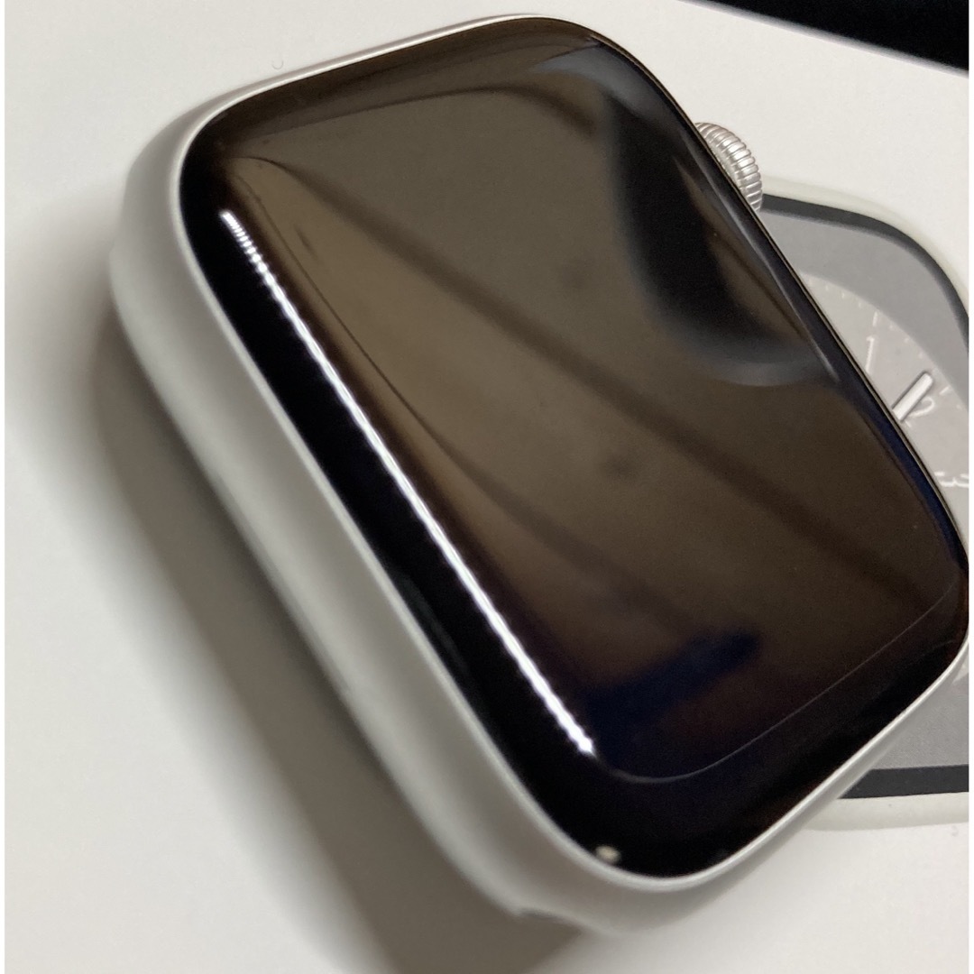 Apple Watch - Apple watch 8 45mm GPSモデル シルバー本体、箱、付属