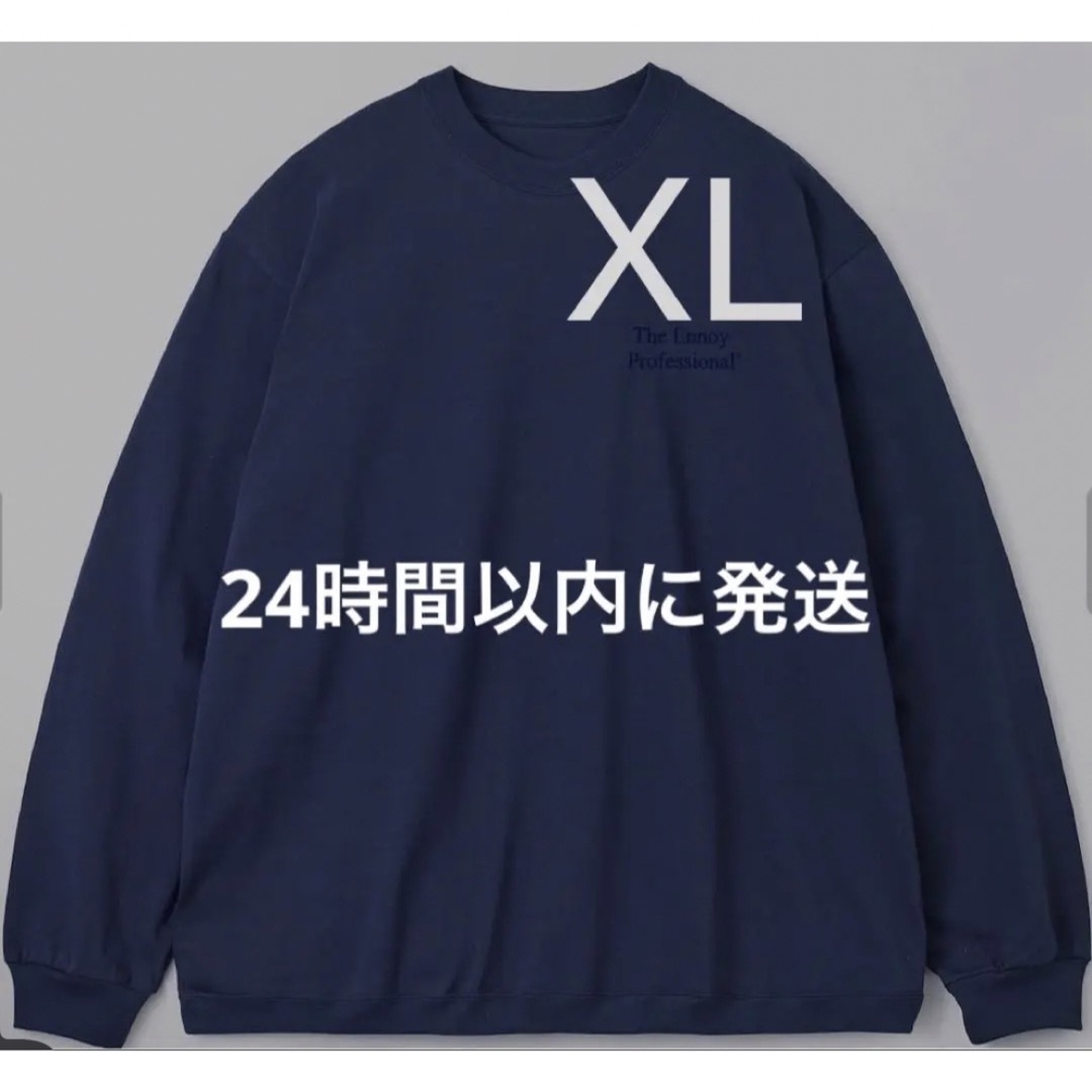 ennoy long sleeve hem rib tee navy XL - Tシャツ/カットソー(七分/長袖)