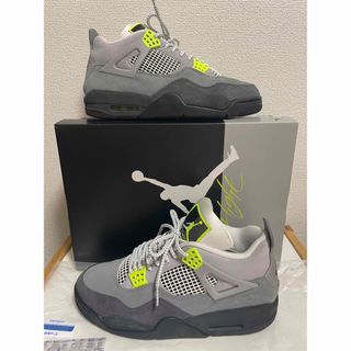 ジョーダン(Jordan Brand（NIKE）)のNIKE AIR JORDAN 4 RETRO LE "NEON"(スニーカー)