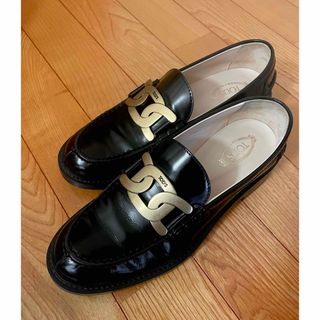 TOD’Sトッズ レザー ローファー KATEブラック 美品