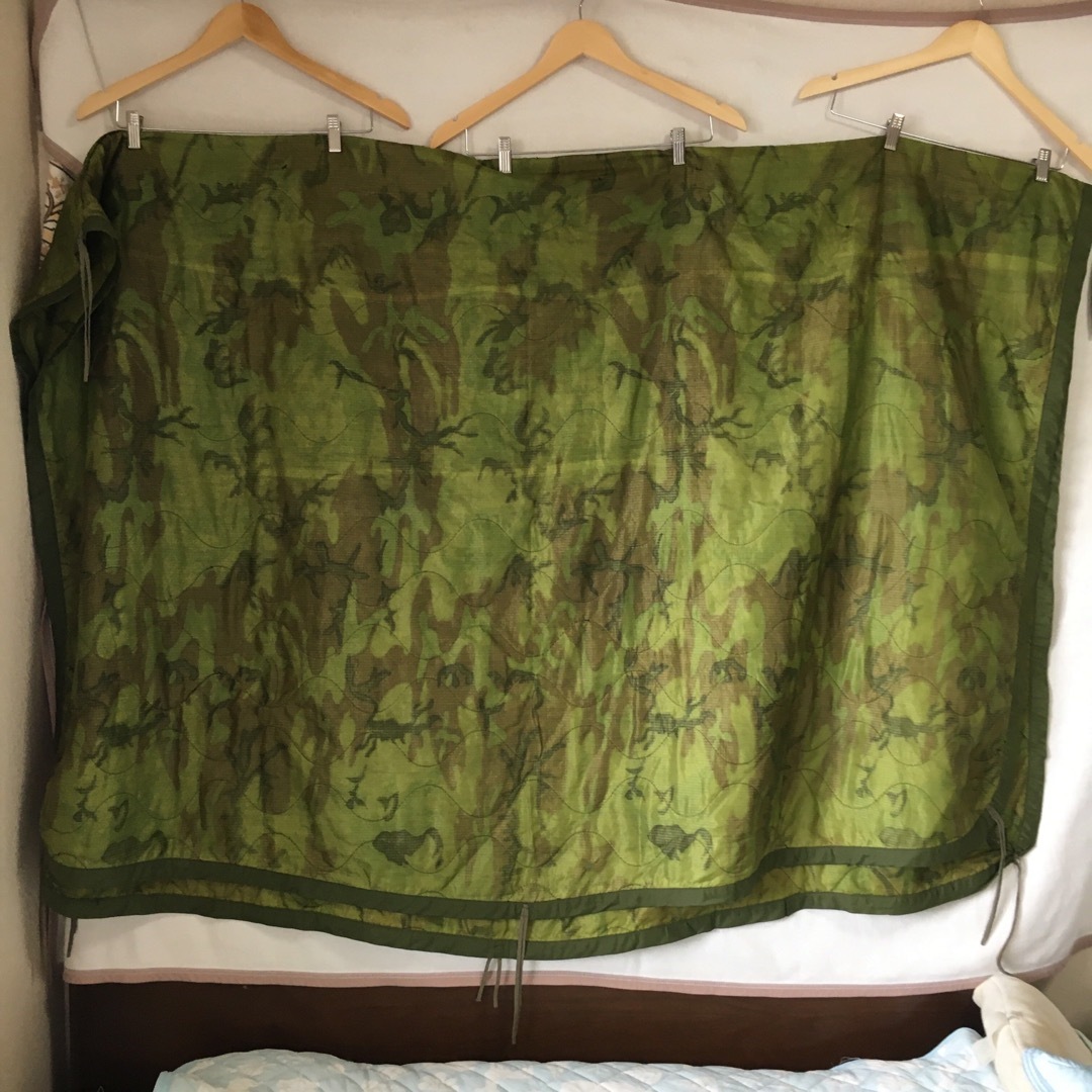 米軍ベトナム戦争/60s/ポンチョライナー/実物/極上品-