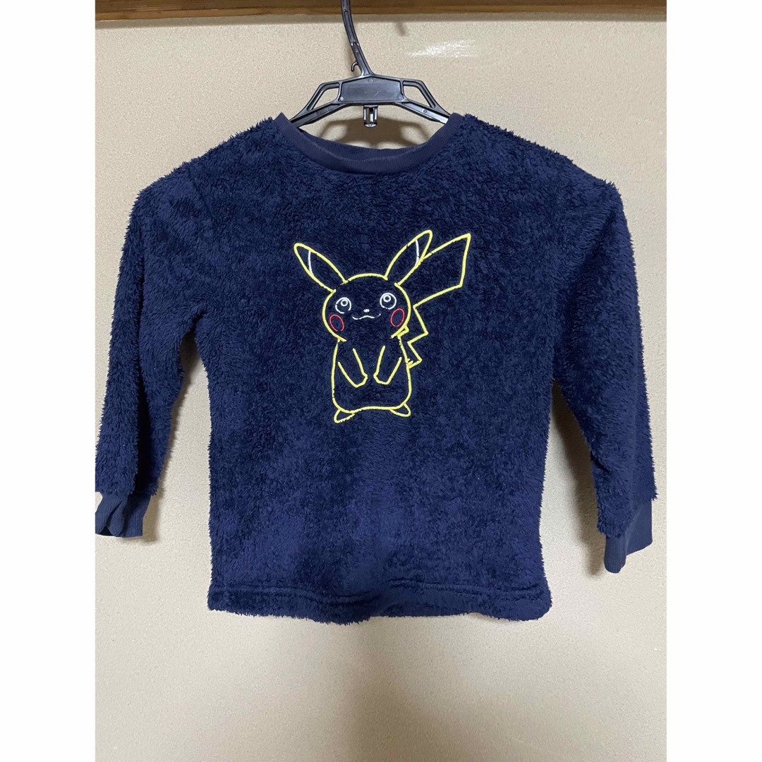 ポケモン　フリース　パジャマ　冬　120 キッズ/ベビー/マタニティのキッズ服男の子用(90cm~)(パジャマ)の商品写真