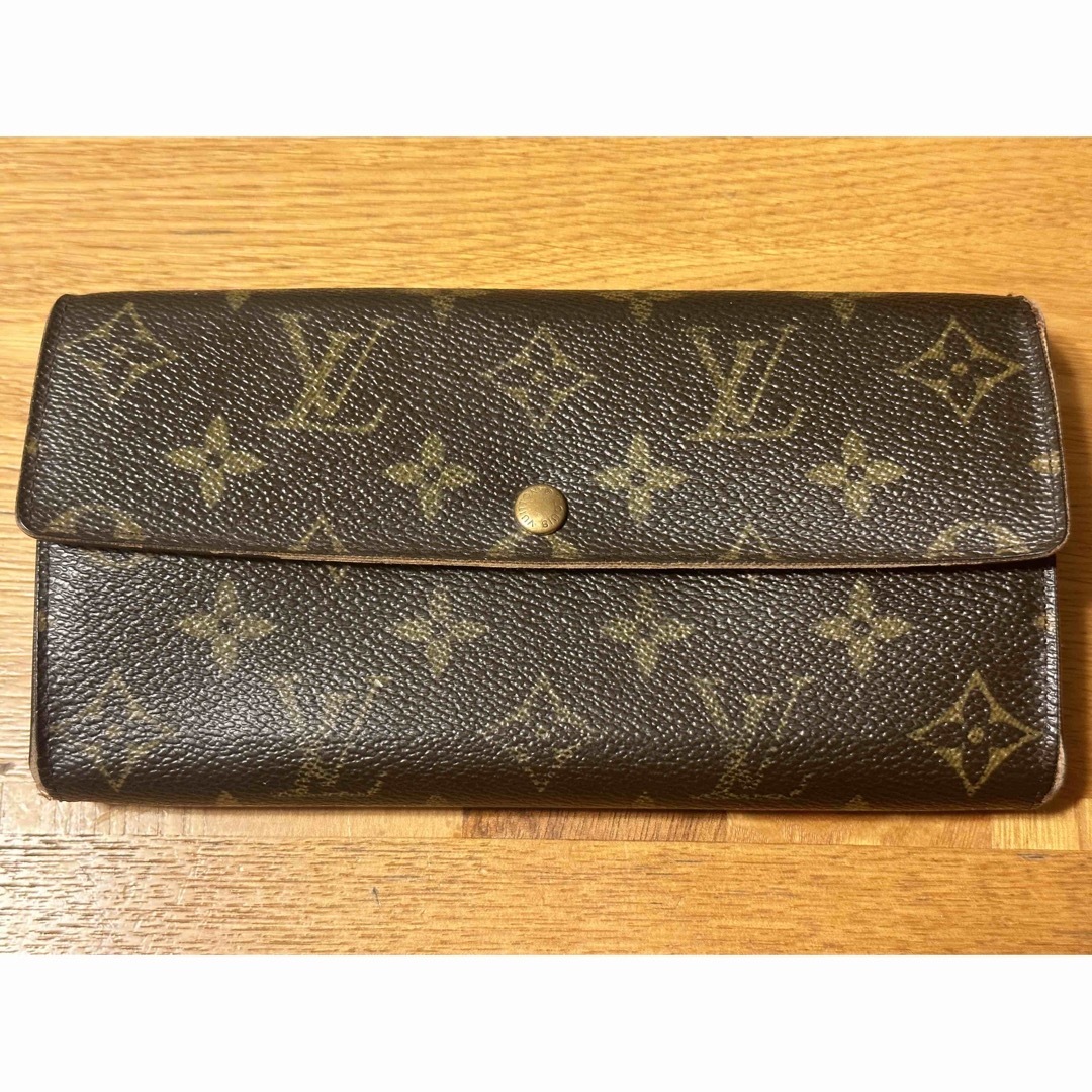 【匿名配送/廃盤】LOUIS VUITTON/長財布/M61726/モノグラム長財布