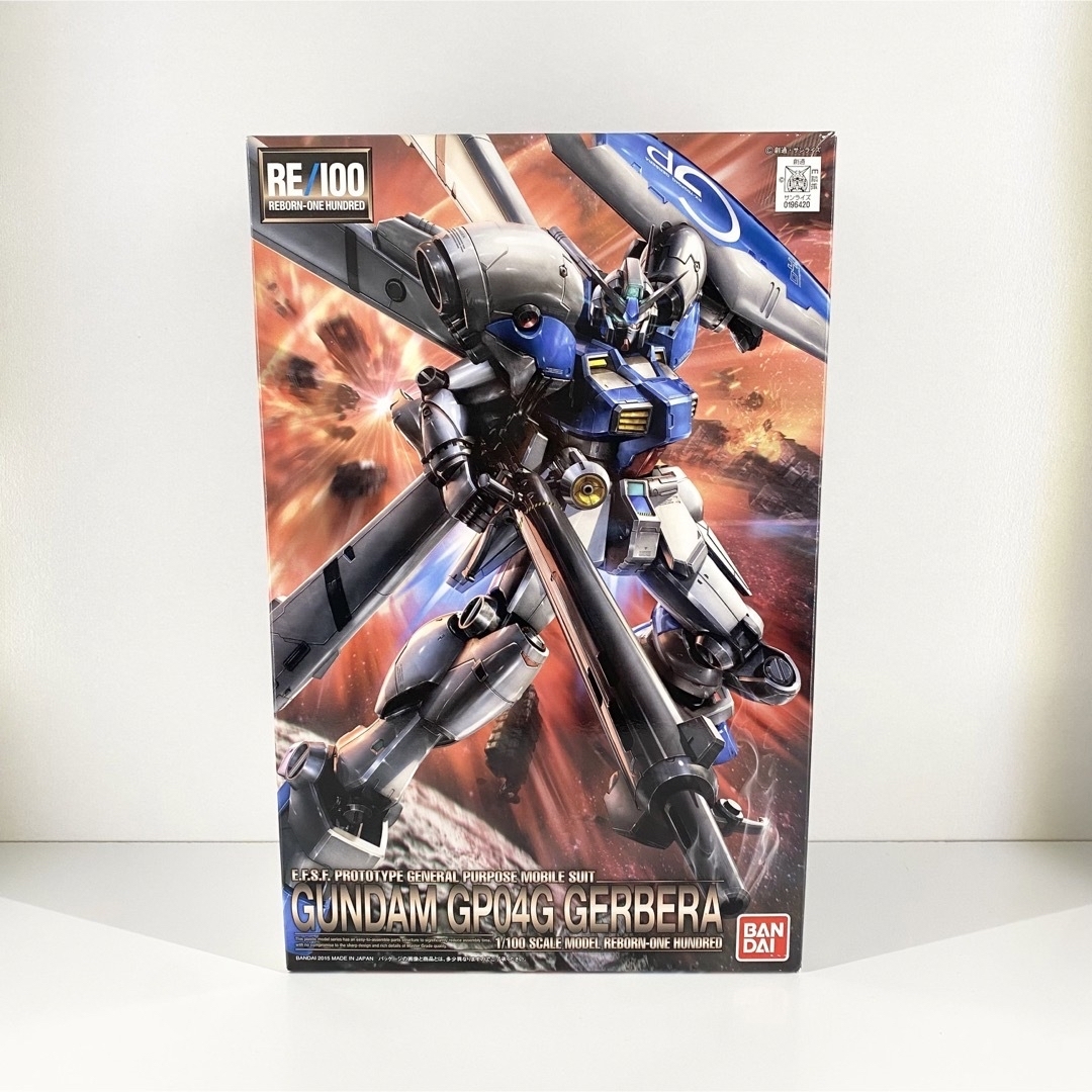 新品未使用 RE/100 1/100 ガンダム試作４号機 ガーベラ