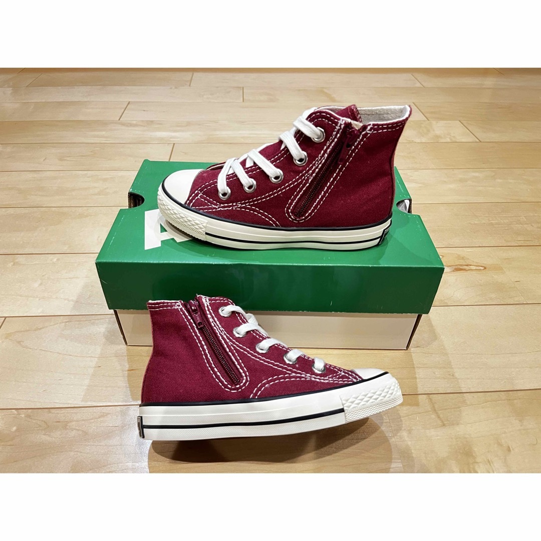 CONVERSE(コンバース)の17.0cm CONVERSE CHUCK TAYLOR マルーン　キッズ キッズ/ベビー/マタニティのキッズ靴/シューズ(15cm~)(スニーカー)の商品写真