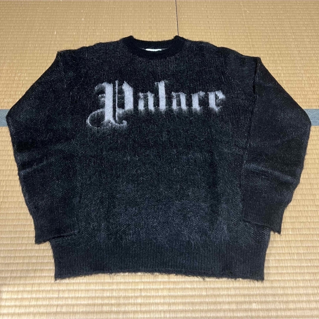 PALACE(パレス)のPALACE Ye Olde Palace Knit "Black" メンズのトップス(ニット/セーター)の商品写真