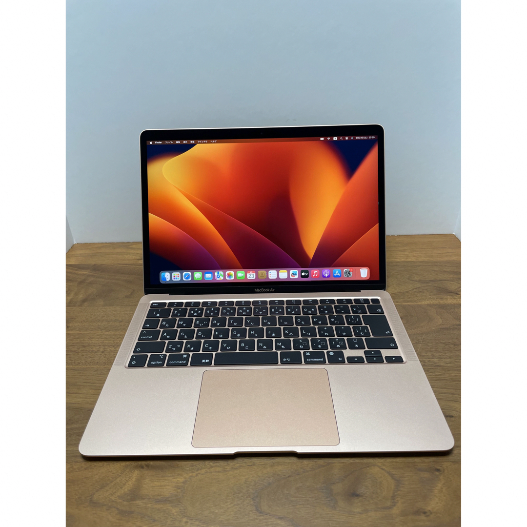 Mac (Apple) - 美品❗️MacBook Air 2020 M1チップ ゴールドの通販 by ...