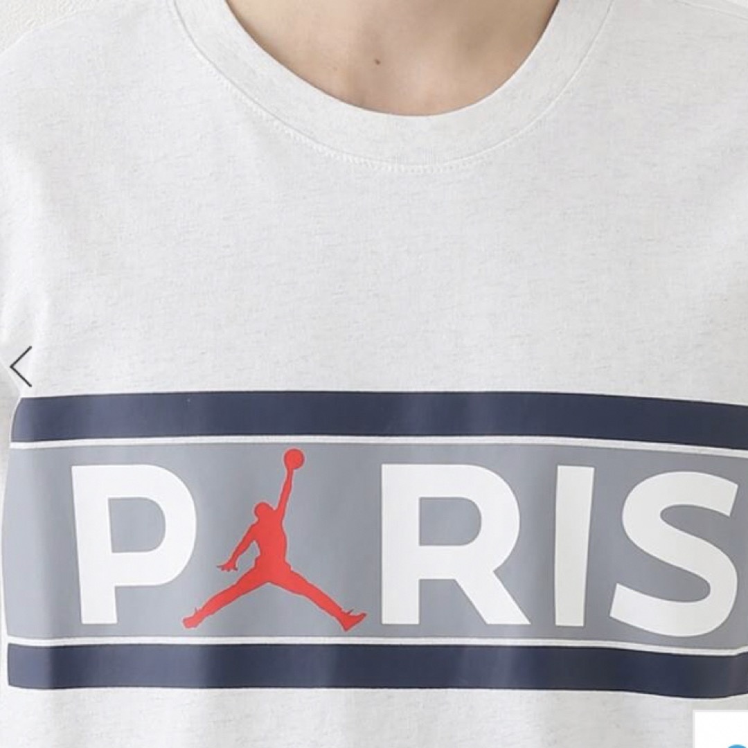 JORDAN × Paris Saint Germain Logo Tシャツ