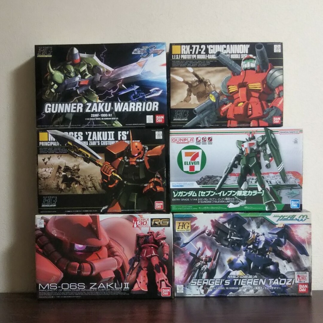 ガンプラ まとめ売り ザクⅡ ガナーザクウォーリア ガンキャノンなど-