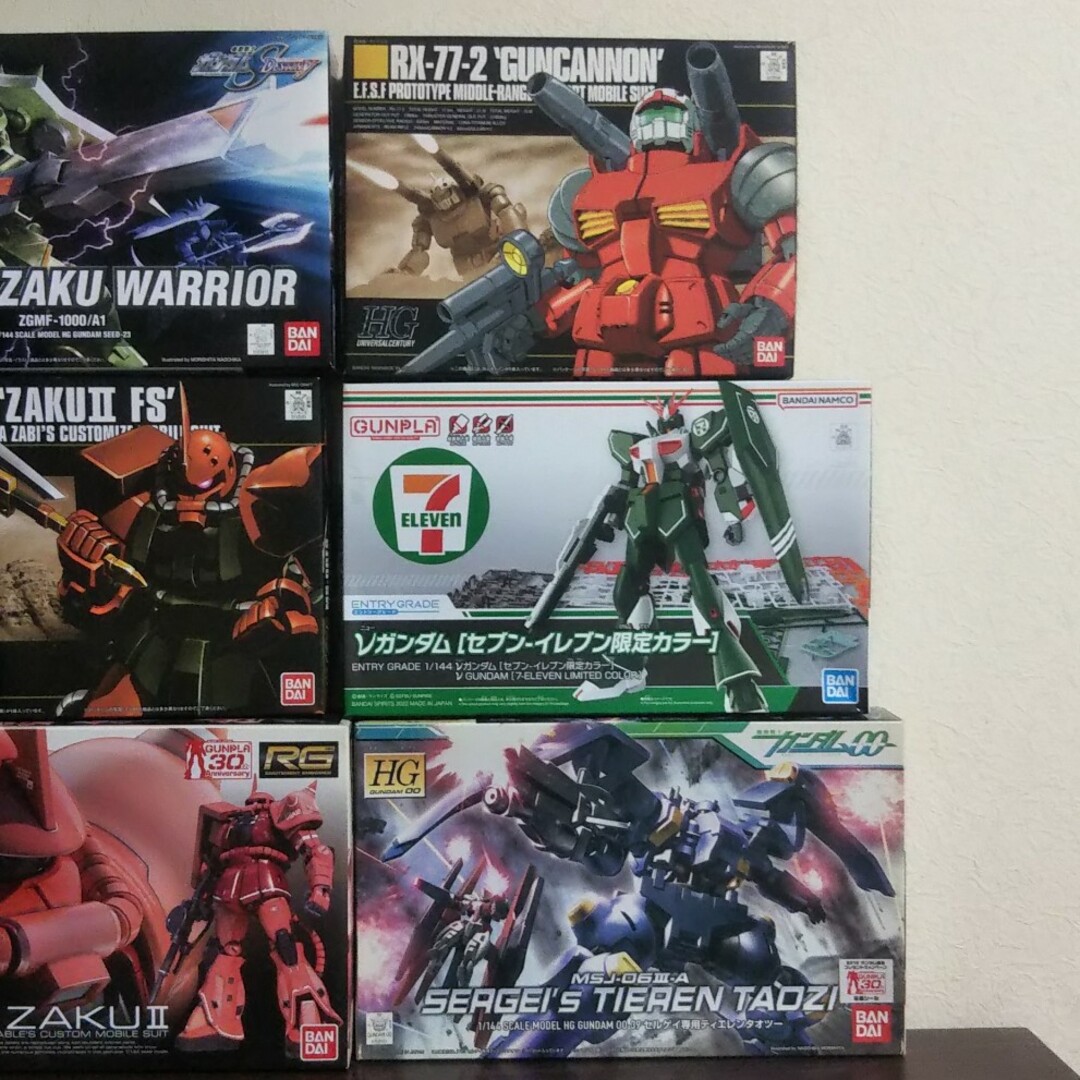 ガンプラ まとめ売り ザクⅡ ガナーザクウォーリア ガンキャノンなど-