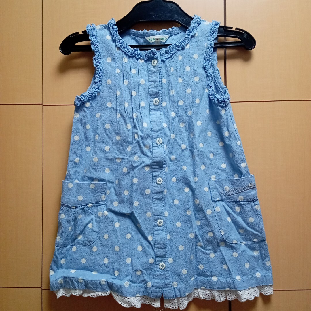 3can4on(サンカンシオン)の3can4on　サンカンシオン　size110　ワンピース キッズ/ベビー/マタニティのキッズ服女の子用(90cm~)(ワンピース)の商品写真