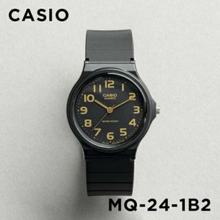 カシオ(CASIO)の【並行輸入品】【日本未発売】CASIO STANDARD カシオ スタンダード MQ-24-1B2 腕時計 時計 ブランド メンズ レディース キッズ 子供 男の子 女の子 チープカシオ チプカシ アナログ ブラック 黒 海外モデル 送料無料(腕時計(アナログ))