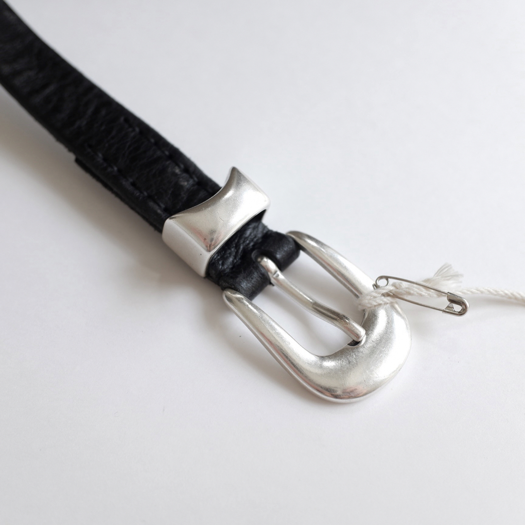 新品正規日 Our Legacy 2cm belt-
