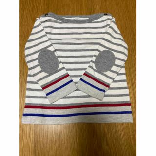 プチバトー(PETIT BATEAU)のPETIT BATEAU  ボーダーロンT81㎝(シャツ/カットソー)