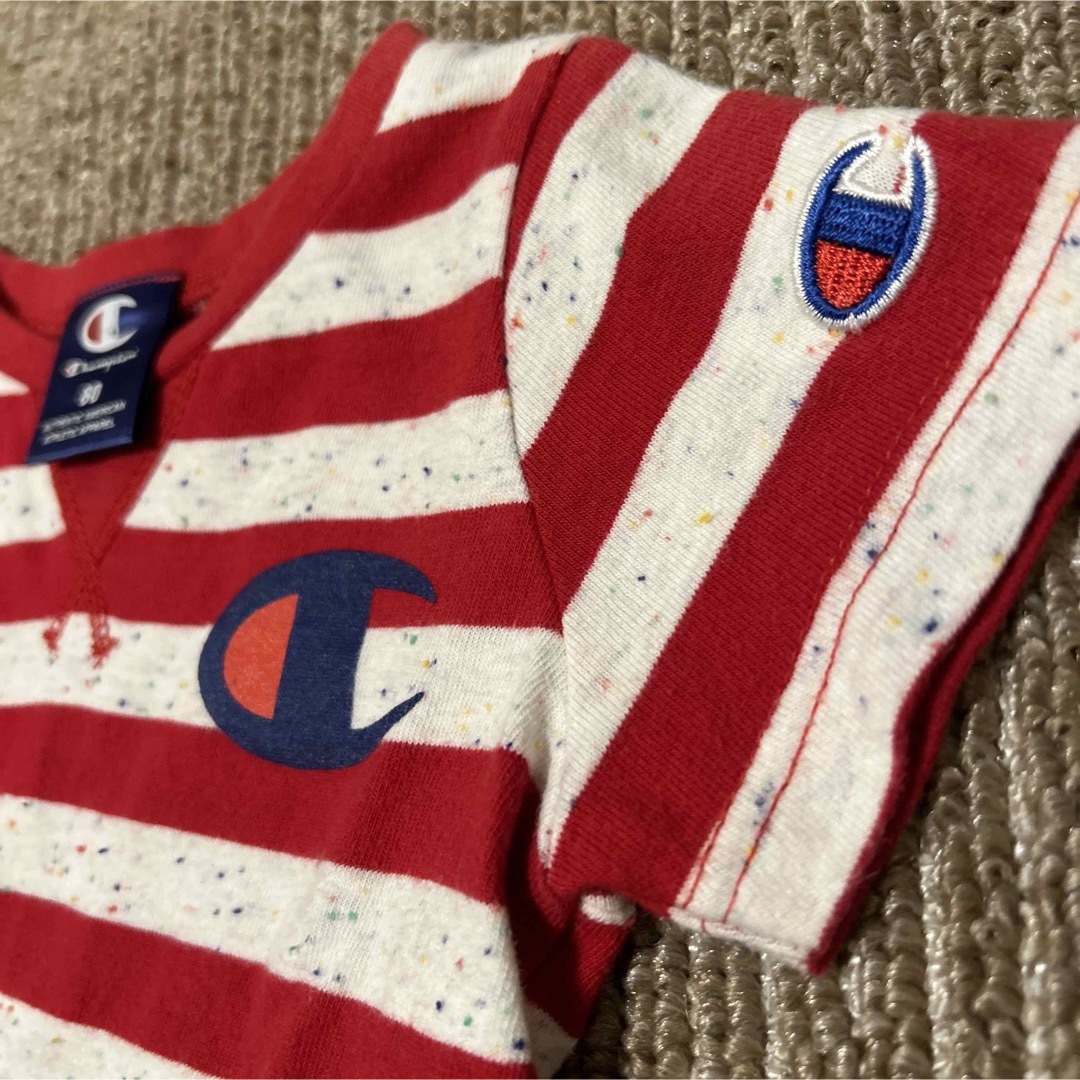 Champion(チャンピオン)のChampion☆半袖Tシャツ(80) キッズ/ベビー/マタニティのベビー服(~85cm)(Ｔシャツ)の商品写真