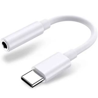 【新品未使用】USB Type-C to 3.5 mm メス イヤホンジャック(ストラップ/イヤホンジャック)