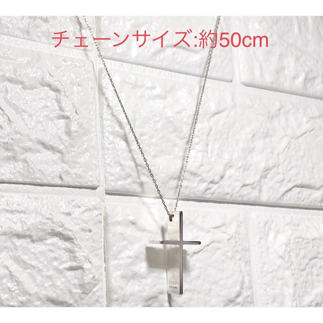 グッチ クロス ネックレストップ シルバー 925 GUCCI silver
