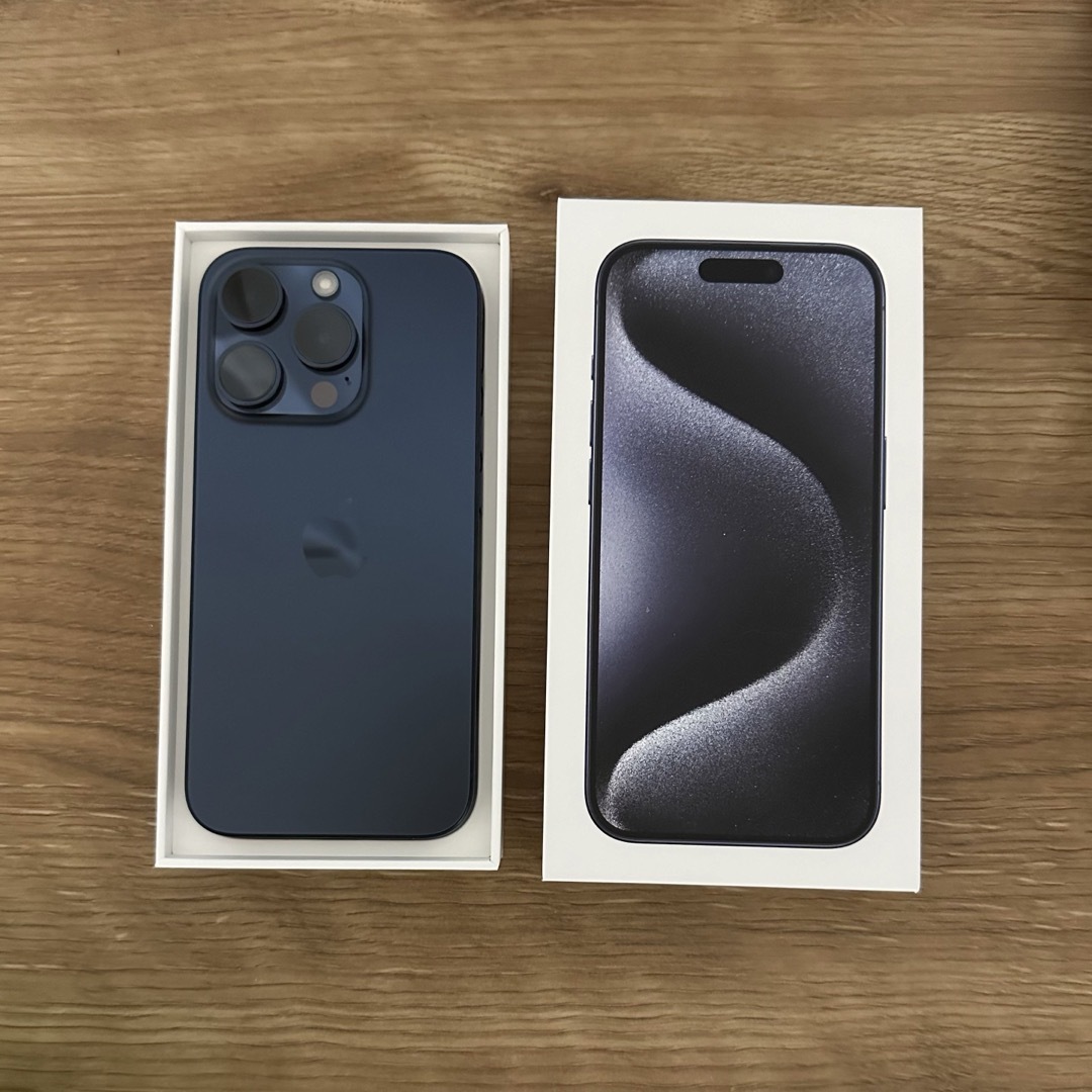 iPhone(アイフォーン)のiPhone15Pro 256gb SIMフリー ブルー即日発送 スマホ/家電/カメラのスマートフォン/携帯電話(スマートフォン本体)の商品写真