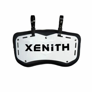 XENITH バックプレート ホワイト アメフト プロテクター(アメリカンフットボール)