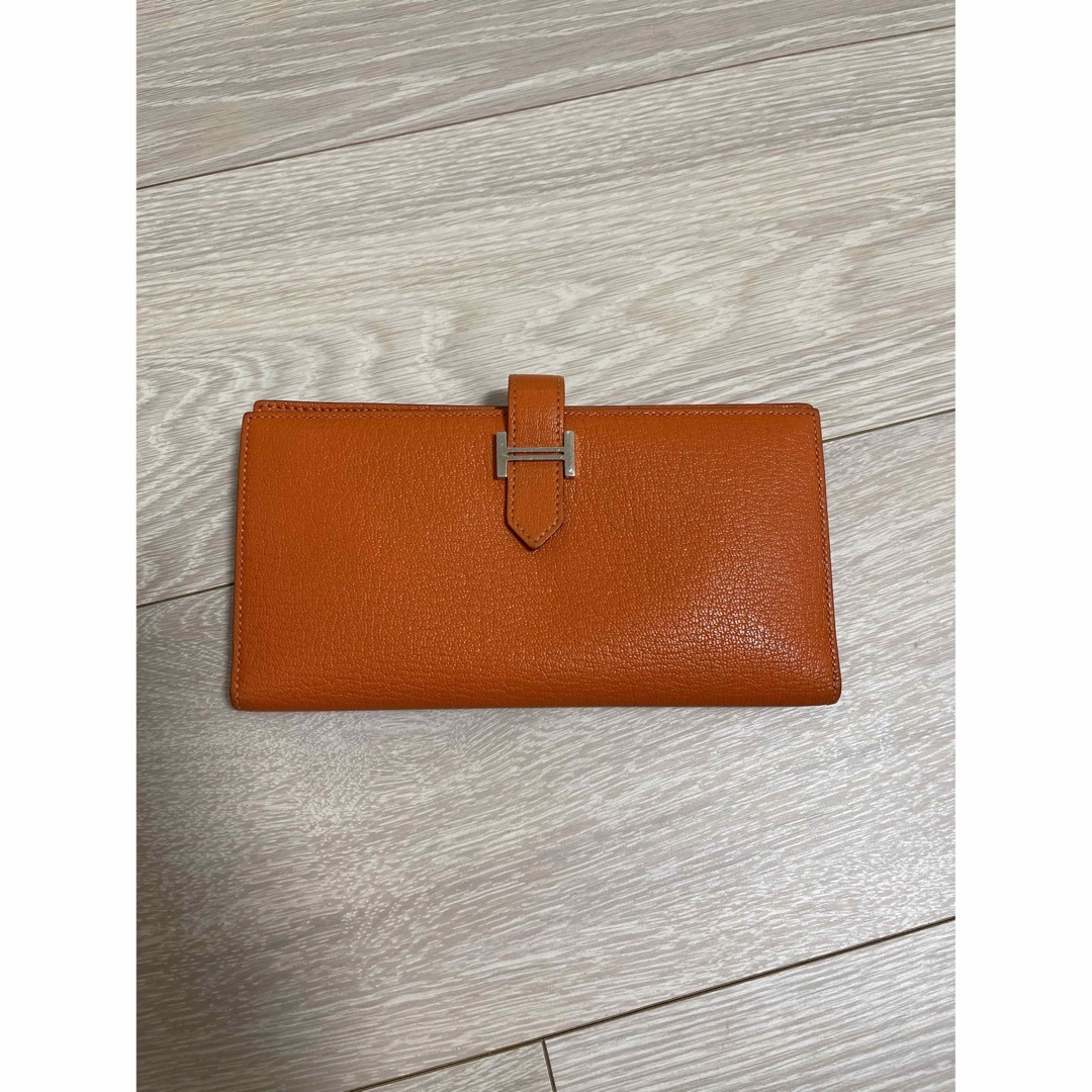 ⭐︎美品⭐︎HERMES ベアンスフレ　長財布　箱あり