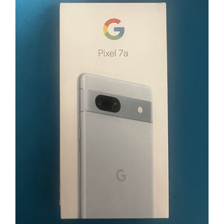 グーグルピクセル(Google Pixel)のGoogle pixel 7a  ブルー　新品未使用　一括購入　SIMフリー(スマートフォン本体)