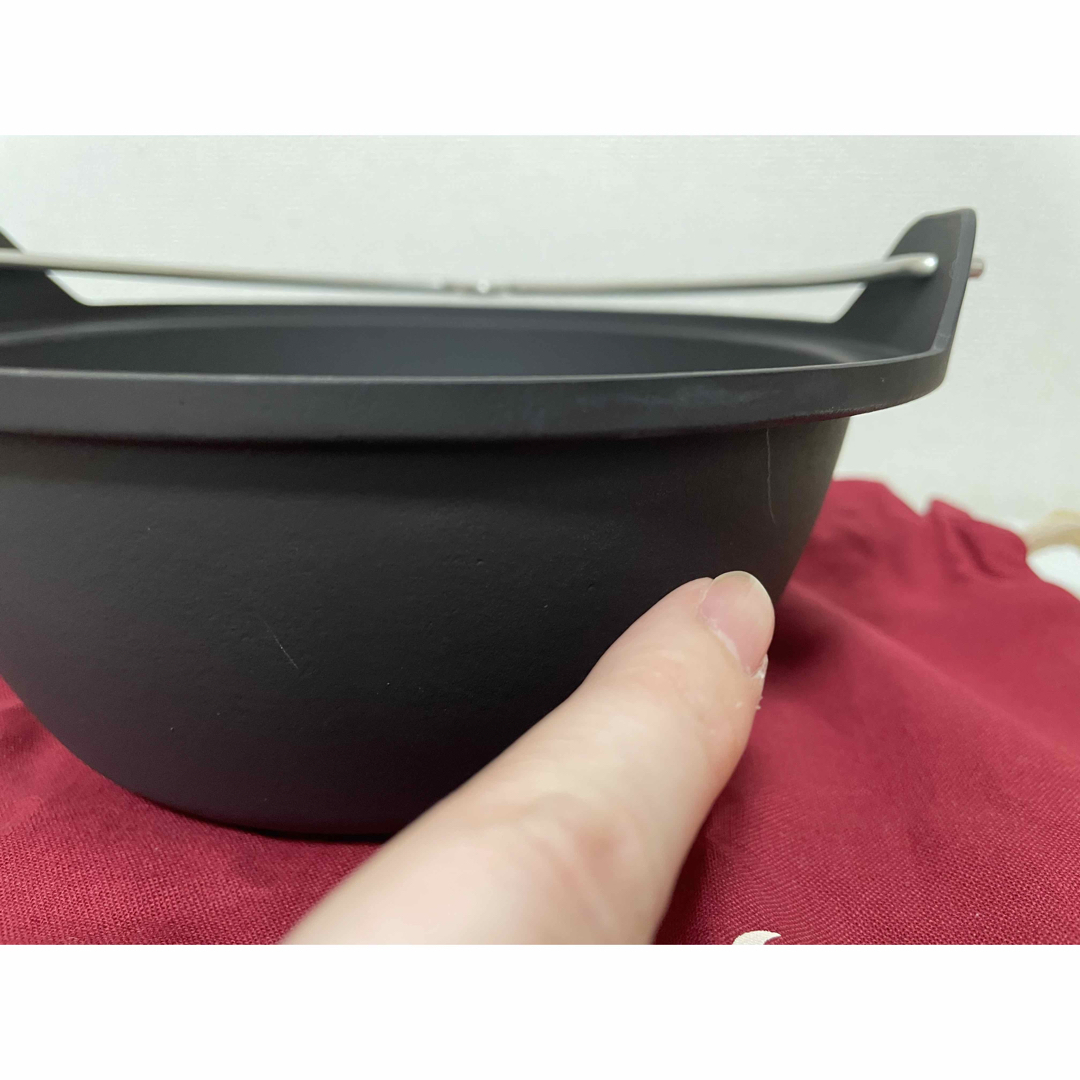 □新品未使用□三条特殊鋳工所SSCamp!ソロキャスト 和鍋 キャンプ