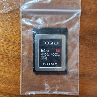 ソニー(SONY)のSONY XQDメモリーカードGシリーズ 64MB(その他)