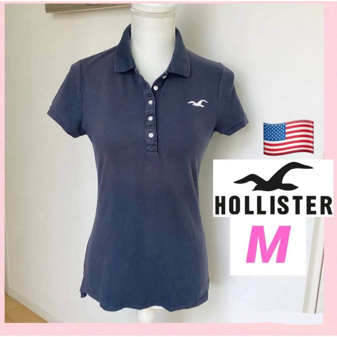 Hollister ホリスター ポロシャツ レディース M - ポロシャツ