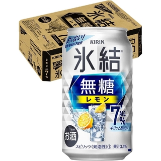 チューハイ レモンサワー キリン 氷結無糖 Alc.7% 350ml×24本(リキュール/果実酒)